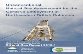 Unconventional Natural Gas Assessment for the Cordova … · 2016-07-18 · Unconventional Natural Gas Assessment for the Cordova Embayment in Northeastern British Columbia Ministry
