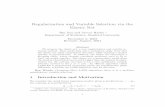 Regularization and Variable Selection via the Elastic Nethastie/Papers/elasticnet.pdfRegularization and Variable Selection via the ... both continuous shrinkage and automatic variable