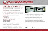 Facility Guard - LEC · FGxxx-600-3PGD 600 volt 3 phase grounded delta** Y NA Option X Surge Counter Option D Internal Disconnect Option 50 50 Hertz Application Accessory RM Remote