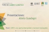 Presentaciones: Alieto Guadagni · EN CUANTO HAY QUE REDUCIR LAS EMISIONES DE CO2? El nivel actual degases invernadero en la atmósfera es alrededor 400 ppm CO2. Antes dela revolución