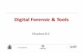 Digital Forensic & Tools - profiles.uonbi.ac.ke · Digital forensic • Can we relate: – Forensic Pathology-Sudden unnatural or violent deaths – Forensic Anthropology-Identification