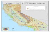 California Electric Vehicle Fast Charging Stations Map · Electric Vehicle Fast Charging Stations California Energy Commission I 1 in = 72 miles 0 37.5 75 Miles September 2014 Legend