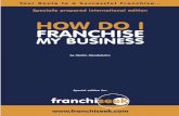 How To Franchise · Franchising - what is it? Franchising is a method of marketing goods and services but the term “franchising” has become more widespread with use by business