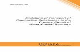 Modelling of Transport of Radioactive Substances in the · 2012-06-22 · IAEA-TECDOC-1672 Modelling of Transport of Radioactive Substances in the Primary Circuit of Water-Cooled