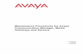 Maintenance Procedures for Avaya Communication Manager , Media Gateways …support.avaya.com/elmodocs2/comm_mgr/r5_1/03-300432_5.pdf · 2008-06-29 · Maintenance Procedures for Avaya