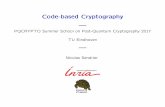 Code-based CryptographyI.Introduction to Codes and Code-based Cryptography II.Instantiating McEliece III.Security Reduction to Di cult Problems ... The secret code family consisted