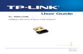 TL-WN725N - TP-Link The TP-LINK TL-WN725N 150Mbps Wireless N Nano USB Adapter connects your notebook