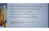 to Handle Excursions in Environmental Monitoring (EM) and … · How to Handle Excursions in Environmental Monitoring ... would be exceeding specifications for bioburden or endotoxin,