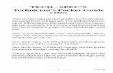 SPEC’S Technician’s Pocket Guide - Hoshizaki America, Inc. · 5 11-01-02 HOSHIZAKI MODEL NUMBER IDENTIFICATION CODE KM 1200 M A E UNIT TYPE KML - Low Profile Crescent Cuber KM
