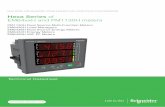 Hexa Series of EM64xxH and PM1130H metersdatatraceautomation.in/pdf/schneider/DataTraceAutomation...HEXA SERIES LOAD MANAGERS, POWER & ENERGY, DUAL SOURCE MULTI-FUNCTION METERS Hexa