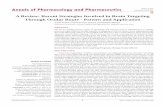 Annals of Pharmacology and Pharmaceutics Review Article · can be achieved through ocular route. ffis may reduces peripheral toxicity and direct targeting of drug towards site Brain