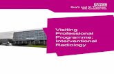 Visiting Professional Programme: Interventional Radiology · Interventional Radiology (abbreviated IR) is a medical sub-specialty of radiology which utilises minimally-invasive image-guided