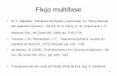 Flujo multifase - WordPress.com• En todos las aplicaciones de flujo multi-fásico existe una marcada influencia de la fuerza gravitacional. • La gravedad no es importante en la