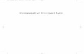 Comparative Contract Law · Common Law and “common law” 2 Civil Law and “common law” 3 Codes 3 ... Mutual Mistakes 129 Unilateral Mistake 130 The Elements Of An Action For
