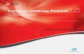 Intrusion Defense Firewall 1.5 Deployment Guide · Intrusion Defense Firewall makes use of independent sets of Application Types, IP Lists, MAC Address Lists, and Port Lists. These