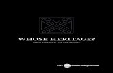WHOSE HERITAGE? - Southern Poverty Law Center · WHOSE HERITAGE? PUBLIC SYMBOLS OF THE CONFEDERACY. ... critical look at many other symbols honoring the Confederacy and its icons