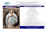 Our Lady of Lourdes Catholic Church · el santo Evangelio de nuestro Señor Jesucristo, viviendo en obediencia, sin propio y en castidad, vivir desde el Evangelio, conlleva imaginación,