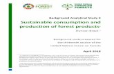 Background Analytical Study 4 Sustainable consumption and ......industrial roundwood, sawnwood and pulp and recovered paper, and the largest exporter of wood-based panels and wooden