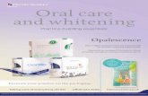 Oral care and whitening · 2019-09-09 · 2 Order online at henryschein.co.uk Additional 1.5% discount on every online order Welcome to the latest Oral care and whitening brochure