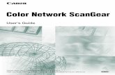 Color Network ScanGear...How This Manual Is Organized Before Using Color Network ScanGear Installation Before Scanning Scanning Appendix Includes the index. Chapter 1 Chapter 2 Chapter