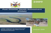 POSTHDISASTER!NEEDSASSESSMENT! (PDNA)! floods Post Disaster Needs Assessment 2009.pdf2009$!!!!! AUGUST!2009! Post!Disaster!Needs!Assessment! (PDNA)!! AReportPreparedbytheGovernment!ofthe!