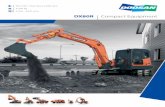 8.330 kg 4.180 - 4.675 mm - Interempresas · Doosan DX80R hydraulic excavator: a new model with novel features The new DX80R hydraulic excavator offers additional value to the operator.