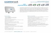 Environmentally Hardened High Throughput Wireless Ethernet ... · The NetWave® NW7[E] environmentally hardened High Throughput (HT) wireless Ethernet transmission device can be configured