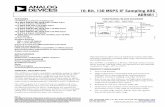 AD9461 16-Bit, 130 MSPS IF Sampling ADC Data Sheet (Rev. 0) · 16-Bit, 130 MSPS IF Sampling ADC AD9461 Rev. 0 Information furnished by Analog Devices is believed to be accurate and
