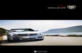 2014 Canadian Cadillac ATS Catalog · 2014-02-07 · The Cadillac ATS. Endowed with ... a ZF ® premium steering system, available racing- ... 4-cylinder engine with 202 hp. 1. 2014