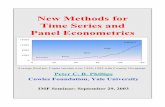 New Methods for Time Series and Panel Econometricskorora.econ.yale.edu/phillips/lec/imf03-slides.pdf1 New Methods for Time Series and Panel Econometrics Peter C. B. Phillips Cowles