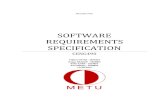 SPECIFICATION REQUIREMENTS SOFTWAREStarUML Design tool of diagrams State Transition ... context for the technical requirements specification in the next chapter. Furthermore, the chapter