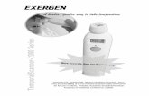 EXERGEN Rev 2A.pdfEXERGEN Temporal Scanner TM 2000 Series A kinder, gentler way to take temperature 1Greenes DS, Fleisher GR.(Boston Childrens Hospital). Accu-racy and tolerability