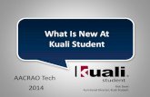 What Is New At Kuali Student - Amazon Web Services · 2015-09-16 · What Is New At Kuali Student Rick Skeel Functional Director, ... Kuali Student is a student-centric ... institutions