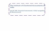 The Institute of Chartered Accountants of India · Liabilities vs. equity t key differentiators y Critical feature differentiating a financial liability from equity: y Existence of