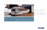 647 646 · 2019-10-09 · The 647 podiatry chair has a host of options that add functionality, versatility and improve efficiency. With multiple options available, you can purchase