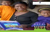 PROGRAM REVIEW 2014 · INCOME GENERATION INCOME GENERATION The mountainous mid-west region of Nepal is one of the most underprivileged regions of the country. Nevertheless, the region