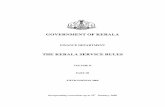 GOVERNMENT OF KERALAgcda.kerala.gov.in/adminpanel/upload/uploadpdfs/Kerala...GOVERNMENT OF KERALA FINANCE DEPARTMENT THE KERALA SERVICE RULES VOLUME II PART III FIFTH EDITION 2006