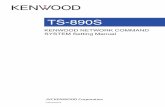 KENWOOD NETWORK COMMAND SYSTEM Setting ManualThe notations of the registered trademarks and trademarks are omitted in this book. 1. Introduction ... When remote control by LAN connection,