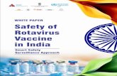 WHITE PAPER Safety of Rotavirus Vaccine in India · 2019-11-20 · Table of Contents Acknowledgements 1 Abbreviaons 6 Preamble 8 1. Rotavirus and disease 11 2. Rotavirus vaccines