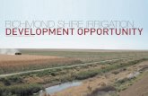 richmond shire irrigation development opportunity · riCHmond SHire irriGAtion development opportunity. PAGE 2. MOUnT ISA TO TOwnSvILLE ECOnOMIC ZOnE (MITEZ) IS ThE REGIOnAL DEvELOPMEnT