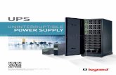 UNINTERRUPTIBLE POWER SUPPLYdocdif.fr.grpleg.com/general/legrand-exp/pfat/LCH_DOC/Catalogue_UPS_GB.pdf · constantly changing market, Legrand is now offering its new range of UPS