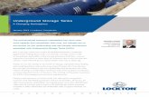 Underground Storage Tanks - Lockton Companies · associated with Underground Storage Tanks (USTs). Just a year ago, there were nearly 20 qualified insurance companies aggressively