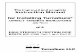 The improved and complete Instruction Manual for ... · The improved and complete Instruction Manual for Installing TurnaSure® DIRECT TENSION INDICATORS (BS 7644) with HIGH STRENGTH
