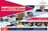 ADVANCING WOMEN IN LEADERSHIP - WOW Factors India · 2019-08-13 · t w o d a ys tr ai ni n g p r o g r a m o n advancing women in leadership empowering businesses education & individuals