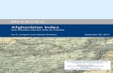 Afghanistan Index - Brookings · 2017-10-02 · Afghanistan Index Also including selected data on Pakistan Ian S. Livingston and Michael O’Hanlon September 29, 2017 Brookings Tracks