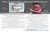 The Tigerloop & Burner Efficiency R - Westwood Products · chimney. You can see that having a Tigerloop® is better than either a single pipe system or a 2 pipe system, and if the