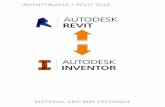 Inventor2016 + Revit 2016 - AutodeskRevit2016.pdf · 2018-07-09 · Inventor2016 + Revit 2016 1 1 PREFERRED (AND REQUIRED) WORKFLOW 1.1 CONSTRUCTION DESIGN IN INVENTOR Construction