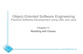 Object-Oriented Software Engineeringfor modelling object oriented software • At the end of the 1980s and the beginning of 1990s, the first object-oriented development processes appeared