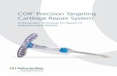 COR Precision Targeting Cartilage Repair Systemsynthes.vo.llnwd.net/o16/LLNWMB8/US Mobile/Synthes North America... · Cartilage Transplant System Plunger (4mm, 6mm, 8mm) can be used