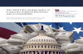 The 2018 CPA-Zicklin Index of Corporate Political ...12 13 EXECUTIVE SUMMARY The CPA-Zicklin Index has been published annually since 2011. This is the first Index to report data from